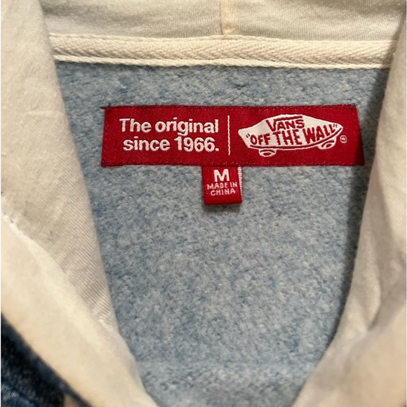 Vans Hoodie- Chambray blue (like new) - Picture 3 of 7